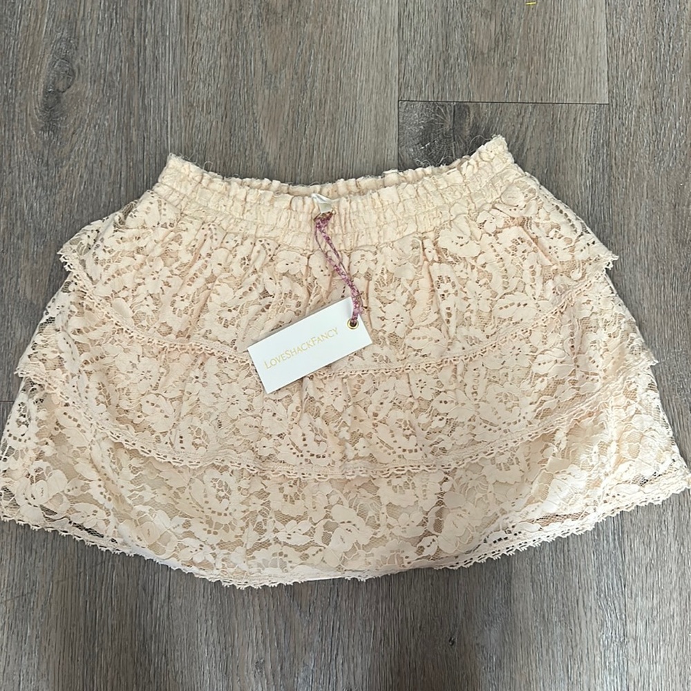 Love Shack Fancy Brand New with tags. Brynlee Skirt